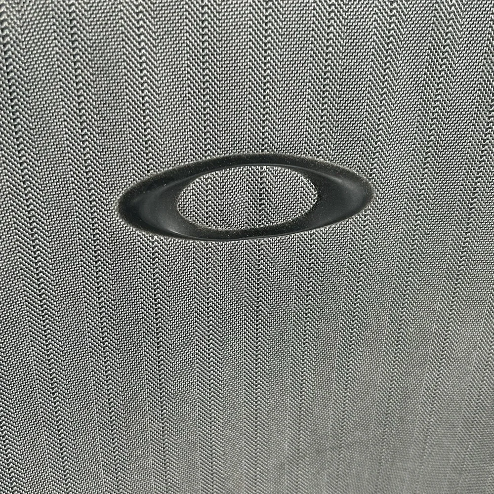 Oakley AP Tactical Field Gear Roller Carry On Gray Black Zipper Luggage Bag